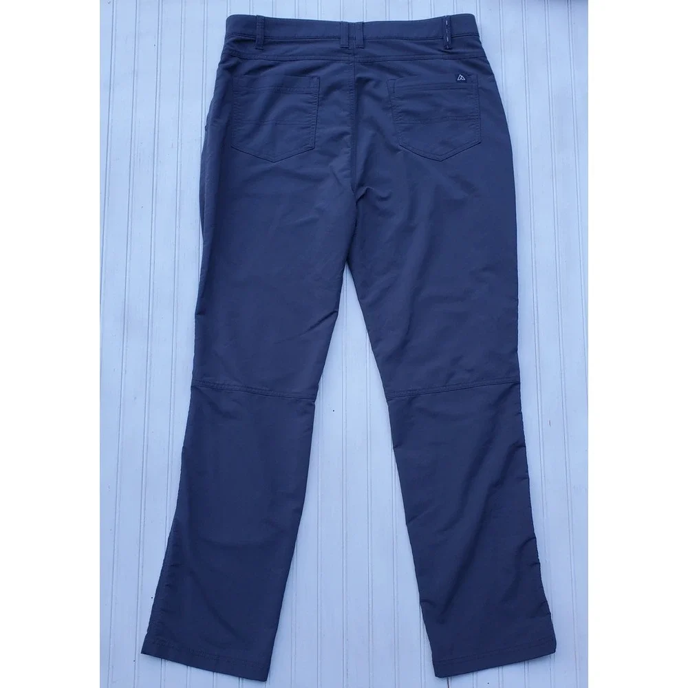 Alpine Design Mens Hiking Pants 36x32 Navy Blue Stretch Outdoor Trekking Pant